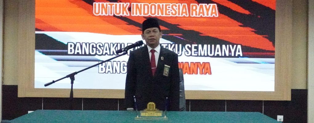 Pimpinan Pengadilan Agama Pulau Punjung Hadiri Pelantikan Sekretaris PTA Padang